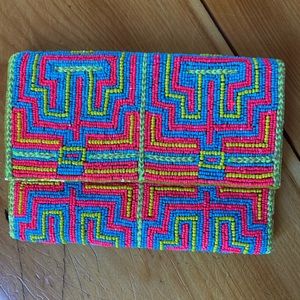 Anthropologie Beaded Clutch